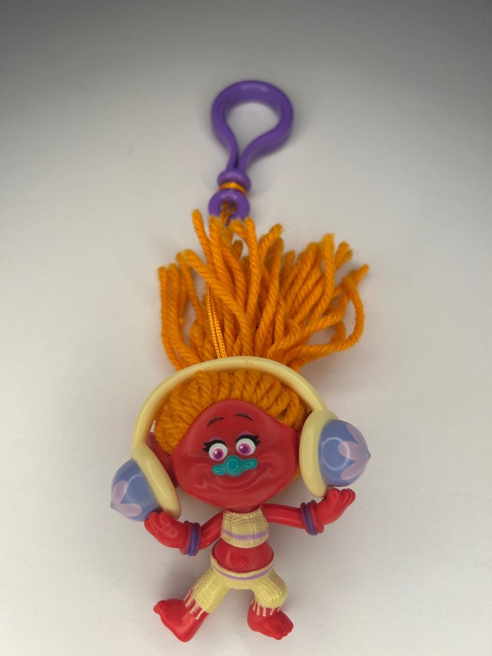 Trolls DJ Zuki Mega Keychain